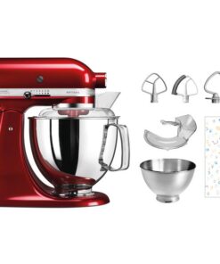 KitchenAid Robot ménager KSM200 Rouge bordeaux 8