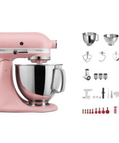 KitchenAid Robot ménager Artisan KSM200 rose sombre