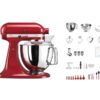 KitchenAid Robot ménager Artisan KSM200 Rouge