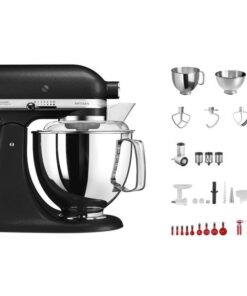 KitchenAid Robot ménager Artisan KSM200 Noir mat 10