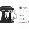 KitchenAid Robot ménager Artisan KSM200 Noir mat