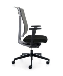 Profim Chaise de bureau Xenon Net 100S avec dossier en maille Gris foncé 2