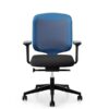 Giroflex Chaise de bureau Chair2Go 434 Noir/Bleu 1