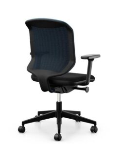 Giroflex Chaise de bureau Chair2Go 434 Noir/Bleu 2