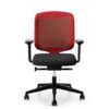 Giroflex Chaise de bureau Chair2Go 434 Noir/Rouge 1