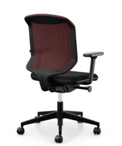 Giroflex Chaise de bureau Chair2Go 434 Noir/Rouge 2