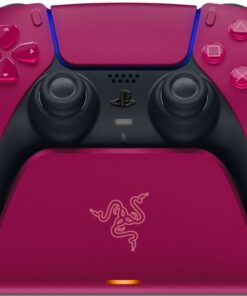 Razer Quick Charging Stand Rouge avec contrôleur DualSense