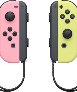 Nintendo Manette pour Switch Joy-Con Set rose pastel/jaune 4