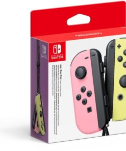 Nintendo Manette pour Switch Joy-Con Set rose pastel/jaune 2