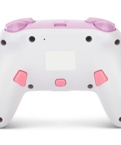 Power A Enhanced Wireless Controller Princess Peach Plaid 2