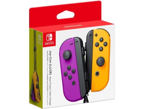 Nintendo Manette pour Switch Joy-Con Set Néon Violet / Orange Neon 2