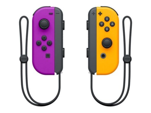 Nintendo Manette pour Switch Joy-Con Set Néon Violet / Orange Neon 1