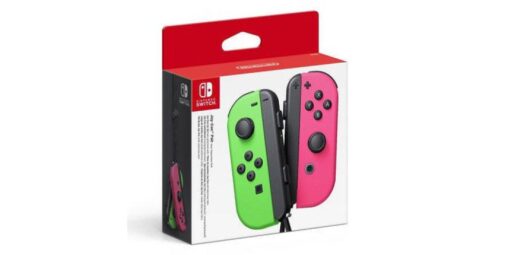 Nintendo Manette pour Switch Joy-Con Set néon-vert / néon-rose 2