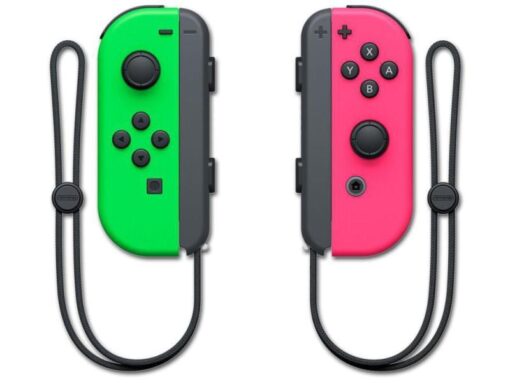 Nintendo Manette pour Switch Joy-Con Set néon-vert / néon-rose 1