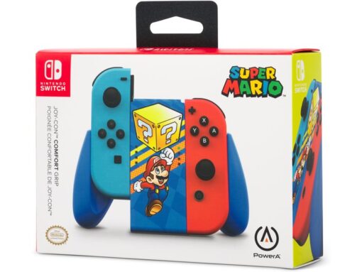 Power A Joy-Con Comfort Grip Mystery Block Mario 7