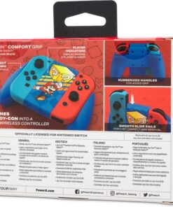 Power A Joy-Con Comfort Grip Mystery Block Mario 8