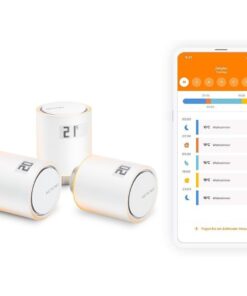 3x Têtes Thermostatiques Intelligentes Additionnelles Netatmo