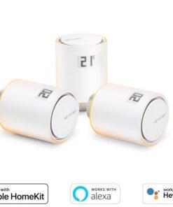 3x Têtes Thermostatiques Intelligentes Additionnelles Netatmo