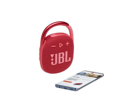 JBL Haut-parleur Bluetooth Clip 4 Rouge 7