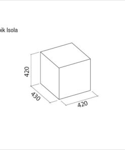 Hotte de ventilation E-ION RUBIK ISOLA N FALMEC