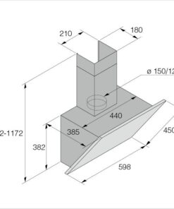 Hotte de ventilation Craft CD4634B ASKO