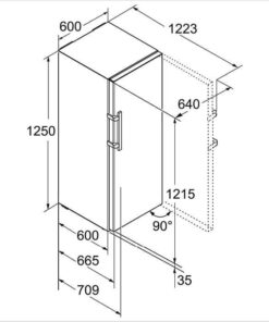 B-2830-22 LIEBHERR Réfrigérateur complet BioFresh pose libre