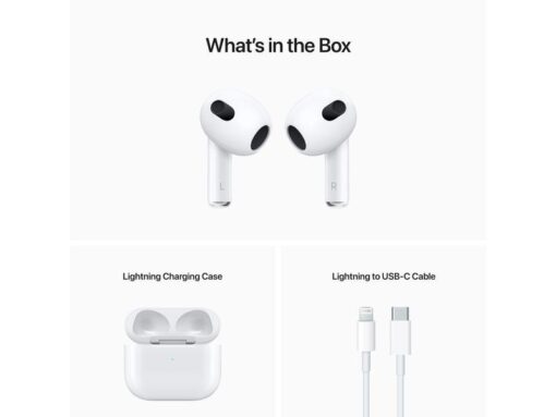 Apple Écouteurs True Wireless In-Ear AirPods 3. Gen Lightning 6