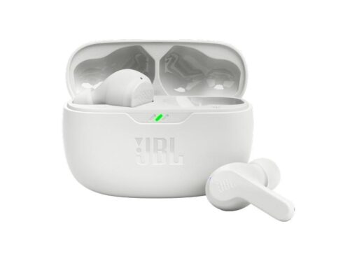 JBL Écouteurs True Wireless In-Ear Vibe Beam Blanc