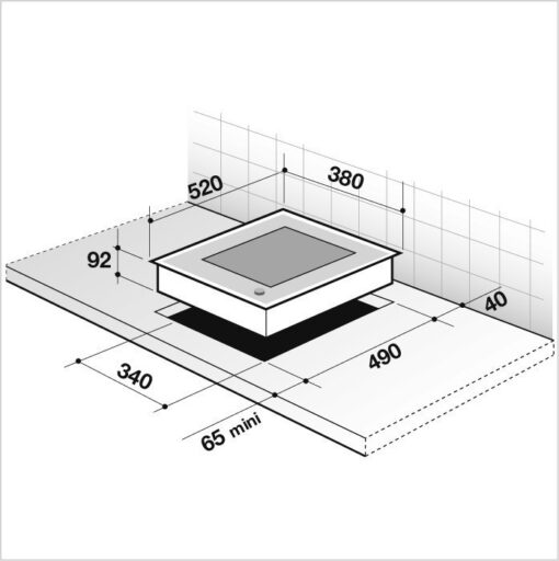 DE DIETRICH Teppan Yaki 38 cm DPE7400X