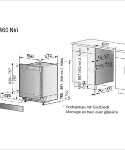 FORS Lave-vaisselle EURO 60 cm LV-460NVI 41108