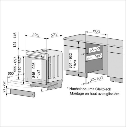 FORS Lave-vaisselle EURO 60 cm LV-460SGI W 41111