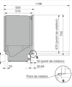 ASKO Lave-vaisselle à intégrer Classic 60 cm DBI2332LIB W