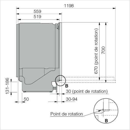 ASKO Lave-vaisselle à intégrer Classic 60 cm DBI2332LIB W