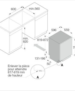 ASKO Lave-vaisselle à intégrer Style 60 cm DBI6442LIG S