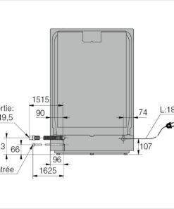 ASKO Lave-vaisselle intégré Logic 60 cm DFI433B