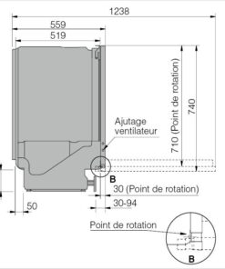 ASKO Lave-vaisselle intégré Style 60 cm DFI644BXXL/1