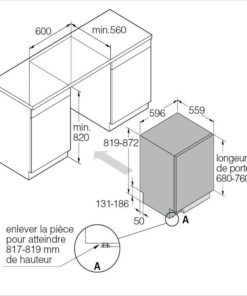 ASKO Lave-vaisselle intégré Style 60 cm DFI644B/1