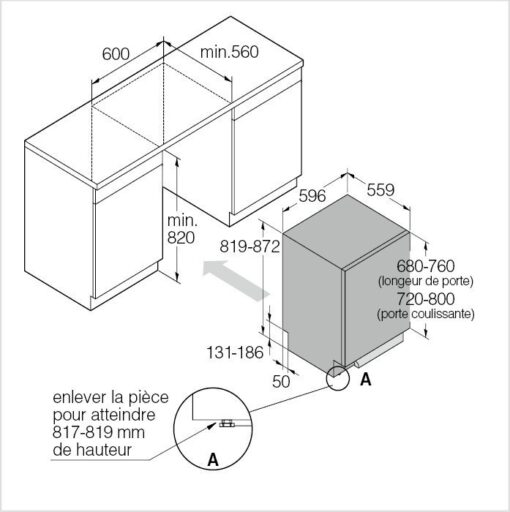 ASKO Lave-vaisselle intégré Logic 60 cm DSD433B/1