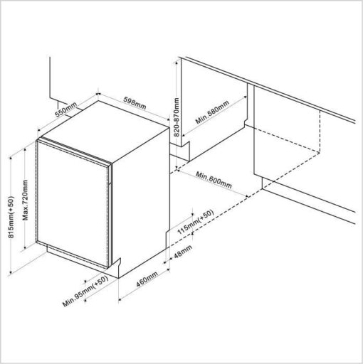 DE DIETRICH Lave-vaisselle 60 cm DCJ422DQX