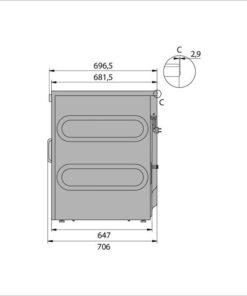 ASKO Lave-linge industriel WMC8947PI.S