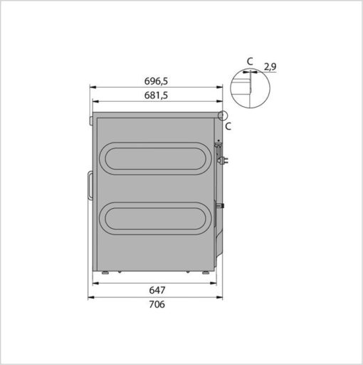 ASKO Lave-linge industriel WMC8947PI.S