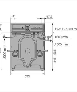 ASKO Lave-linge industriel WMC6743PB.T