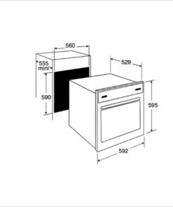 BRANDT Four 60 cm BXP5556X