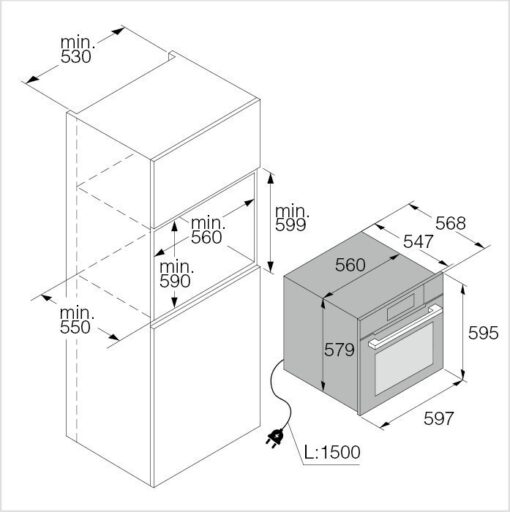 ASKO Combisteam 60 cm OCS8678GH-1