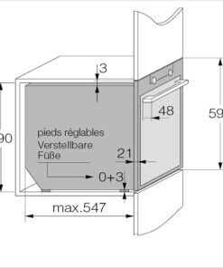 ASKO Four à pyrolyse 60 cm OP8687SH-1