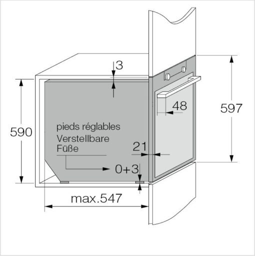 ASKO Four à pyrolyse 60 cm OP8687SH-1