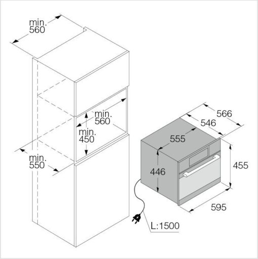 ASKO Combisteam 60 cm OCS8493S