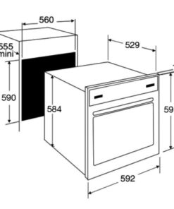 BRANDT Four 60 cm BOH7532WH-1