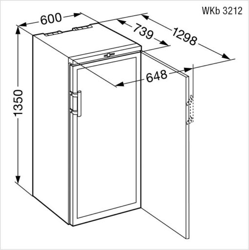 WKB-3212-21 LIEBHERR Cave de vieillissement