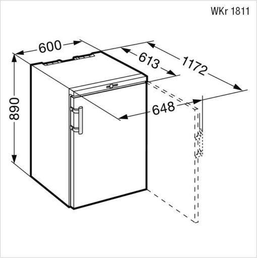 WKR-1811-22 LIEBHERR Cave de vieillissement